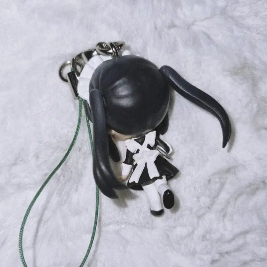 [BUNJANG] K-On! Azusa Nakano Maid Figure Strap / 케이온 아즈사 메이드 피규어 스트랩 고전 미소녀
