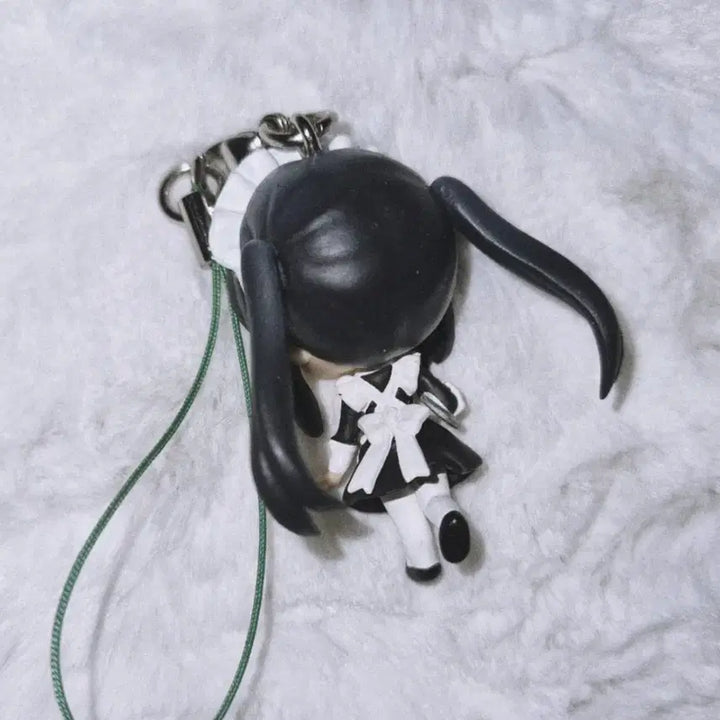 [BUNJANG] K-On! Azusa Nakano Maid Figure Strap / 케이온 아즈사 메이드 피규어 스트랩 고전 미소녀