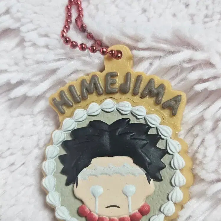 [BUNJANG] Demon Slayer Gyomei Himejima Cookie Keychain Charm / 귀멸의 칼날 히메지마 교메이 쿠키 키링 가챠