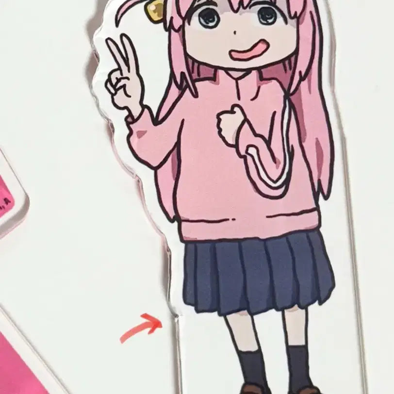 [BUNJANG] Bocchi the Rock! x Kumamune Acrylic Standee (Hitori Gotoh Normal Ver.) / 봇치 더 록! x쿠마미네 아크릴스탠드 (고토 히토리 보통ver.)