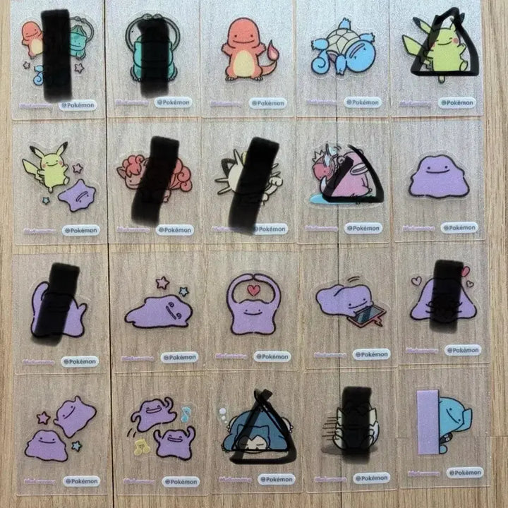 [BUNJANG] Pokemon Stickers / 포켓몬 띠부씰 올리브영 컬러그램 교환/구매