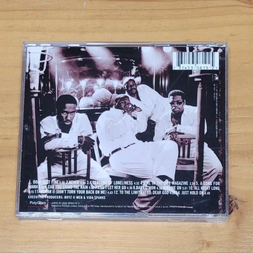 [BUNJANG] Boyz II Men CD / 보이즈 투 맨 시디