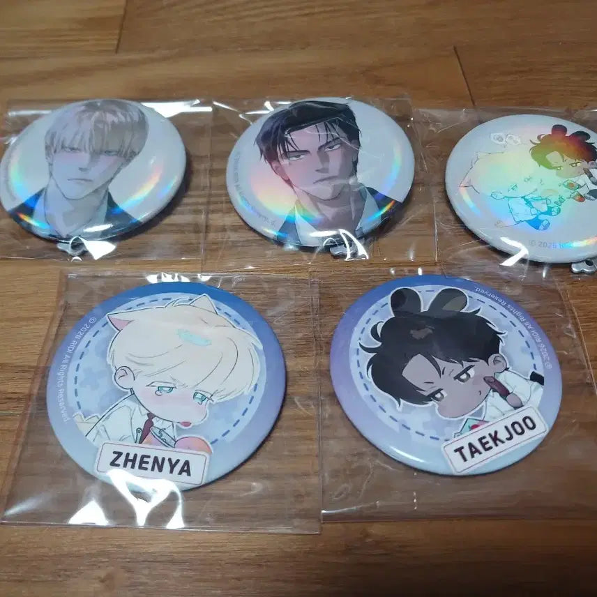 [BUNJANG] Code: Anna Beyond Fantasy Trope Popup Random Can Badge Set (Zeny, Taekju) Bundle / 코드아나 비욘드 판타지트 팝업 랜덤 캔뱃지 제냐 택주 세트 일괄 양도