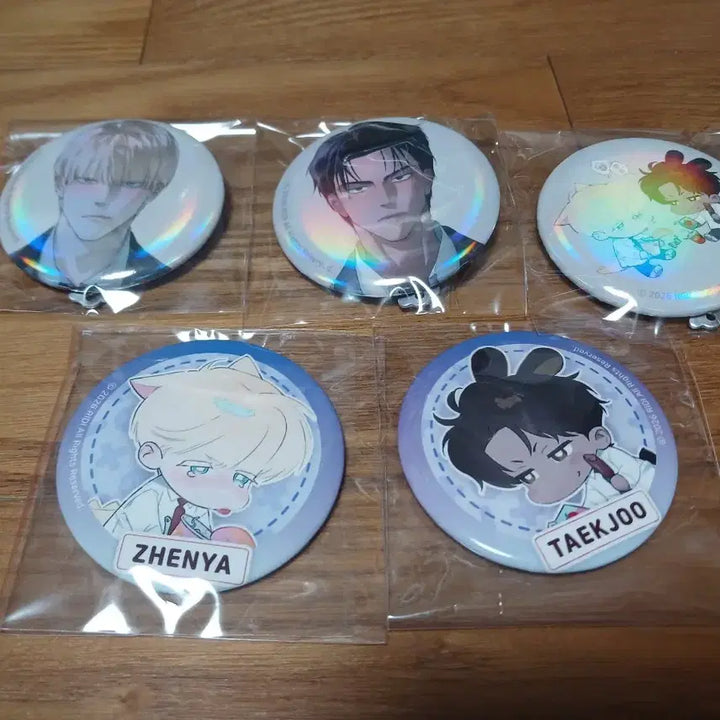 [BUNJANG] Code: Anna Beyond Fantasy Trope Popup Random Can Badge Set (Zeny, Taekju) Bundle / 코드아나 비욘드 판타지트 팝업 랜덤 캔뱃지 제냐 택주 세트 일괄 양도