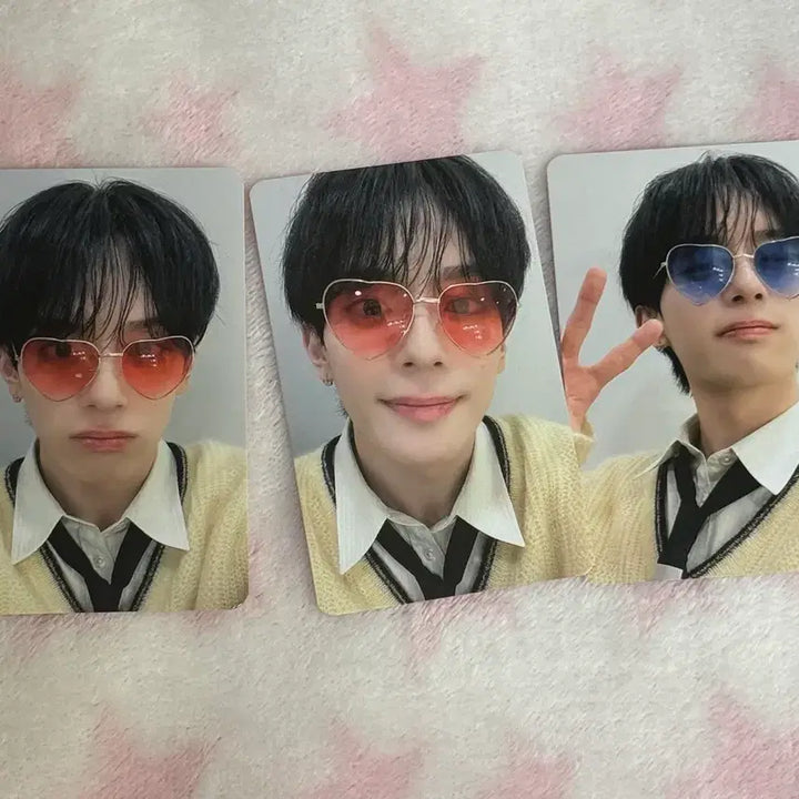 [BUNJANG] VERIVERY Kangmin Photocard StarLight Heart Glasses Ver / (세트)베리베리 강민 유강민 프리폴링 미공포 포카 포토카드 스타라이크