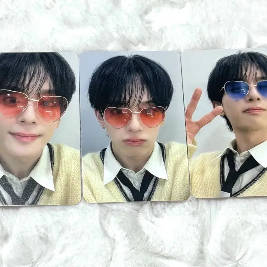 [BUNJANG] VERIVERY Kangmin Photocard StarLight Heart Glasses Ver / (세트)베리베리 강민 유강민 프리폴링 미공포 포카 포토카드 스타라이크