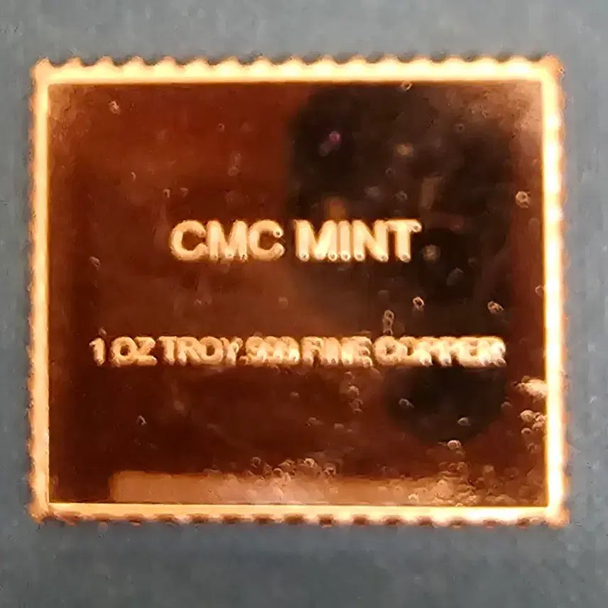 [BUNJANG] USA 24 Cent Stamp Commemorative Copper Bar / 미국 우표 24센트 구리바기념품