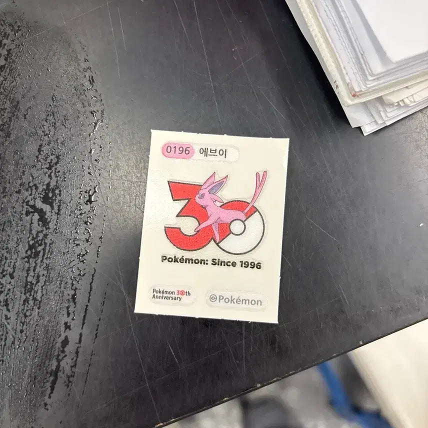 [BUNJANG] Pokemon Eevee 30th Anniversary Sticker / 포켓몬 에브이 30주년 스티커