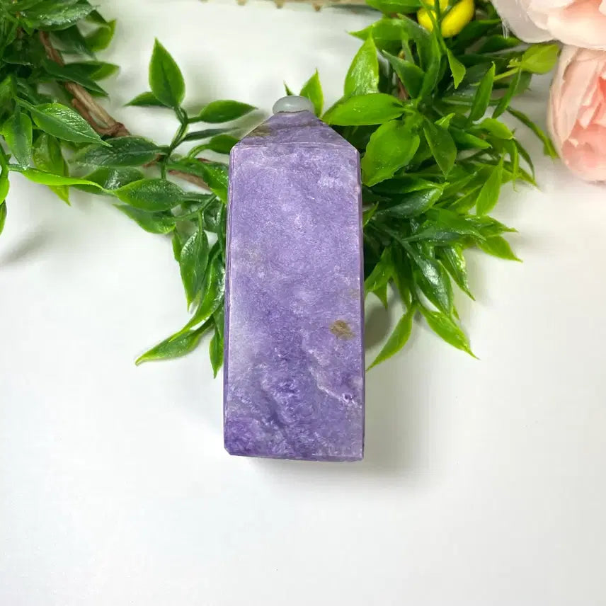 [BUNJANG] Natural Charoite Point Natural Stone / 천연 차로아이트 포인트 소장품 천연석