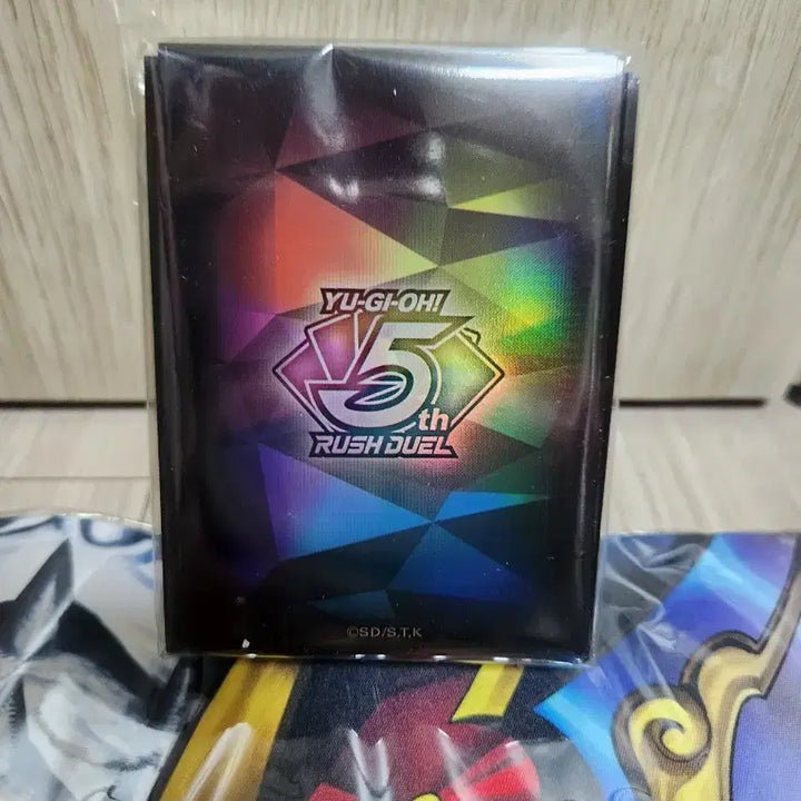 [BUNJANG] Yu-Gi-Oh! Rush Duel 5th Anniversary Playmat &amp; Sleeves Bundle Set / 에테르x)유희왕 러시듀얼 5주년 플레이매트 슬리브 일괄