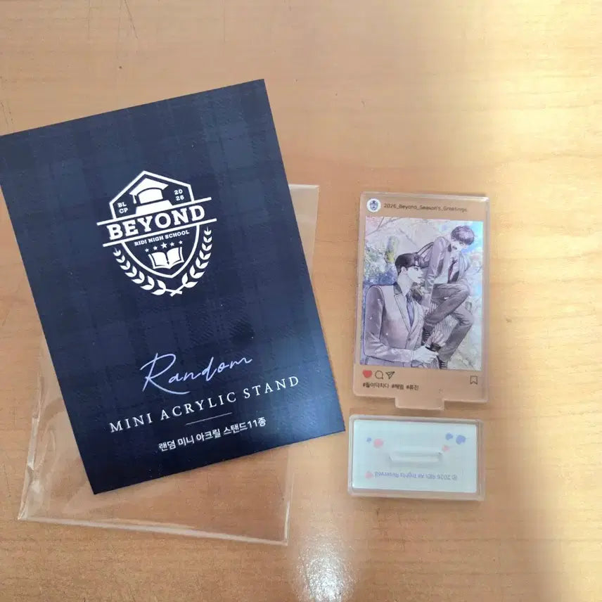 [BUNJANG] Fantasytoo Beyond LeeDigo Sig Popup Mini Acrylic Stand / 판타지트 비욘드 리디고 시그 팝업 들이닥치다 미니 아크릴 스탠드