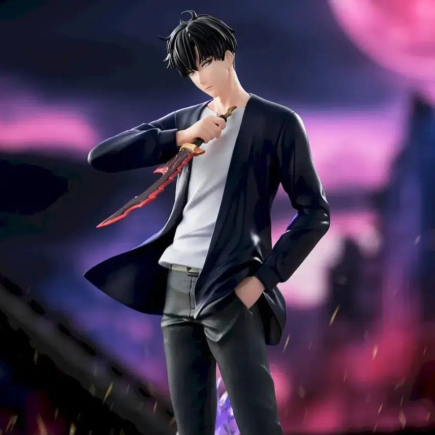 [BUNJANG] Sega Solo Leveling Sung Jinwoo Figure (Sealed) / [미개봉]세가 크로스링크 나 혼자만 레벨업 나혼렙 성진우 피규어