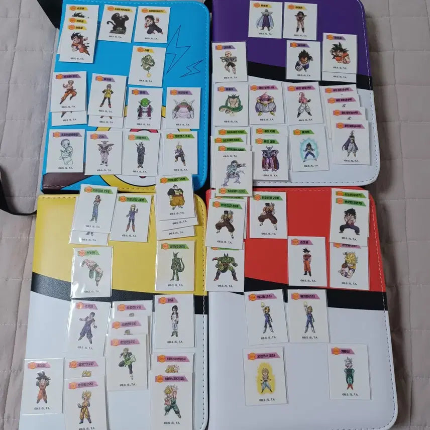 [BUNJANG] Dragon Ball Z Bread Stickers 65-Piece Bundle / 드래곤볼빵 띠부씰 65장 일괄 급처분