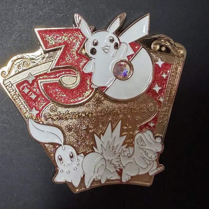 [BUNJANG] Pokemon 30th Anniversary Badge Bundle Set / 포켓몬 30주년 뱃지 3월 4월 일괄