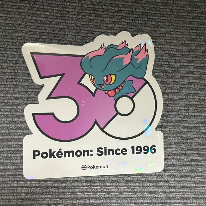 [BUNJANG] Pokemon 30th Anniversary Seongsu Pop-up Mumuu Sticker / 포켓몬 성수 팝업 30주년 스티커 무우마