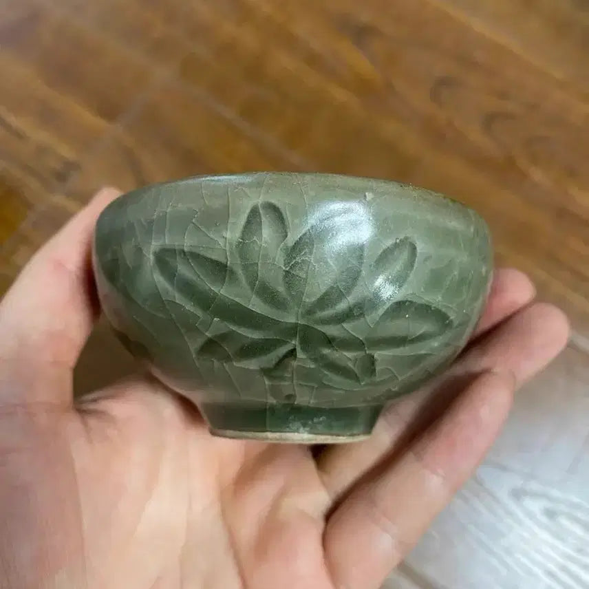[BUNJANG] Authentic Late Ming Dynasty Longquan Celadon Vase / 진품 명나라말기 용천요(운송시간13일)