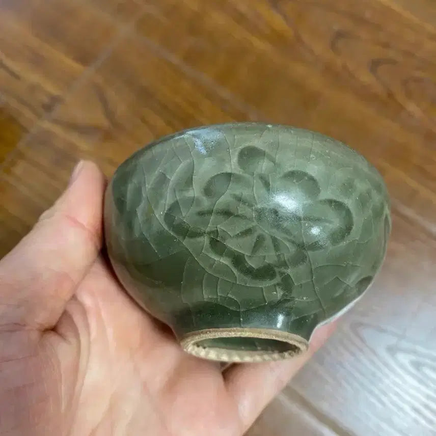 [BUNJANG] Authentic Late Ming Dynasty Longquan Celadon Vase / 진품 명나라말기 용천요(운송시간13일)