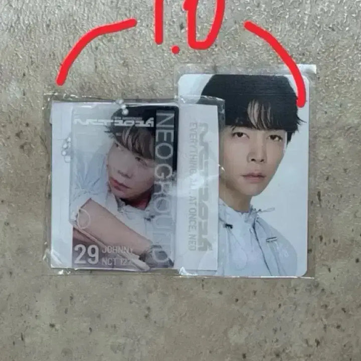 [BUNJANG] NCT 10th Anniversary Pop-Up Johnny Lenticular Card / 엔시티 10주년 팝업 쟈니 렌티큘러 원가양도