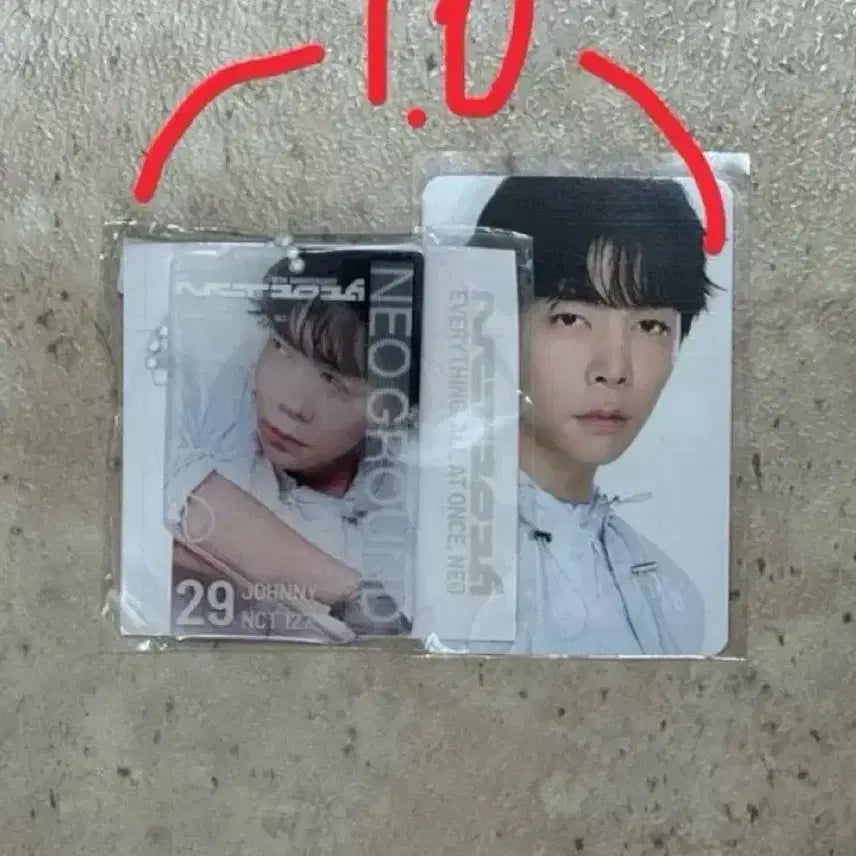 [BUNJANG] NCT 10th Anniversary Pop-Up Johnny Lenticular Card / 엔시티 10주년 팝업 쟈니 렌티큘러 원가양도
