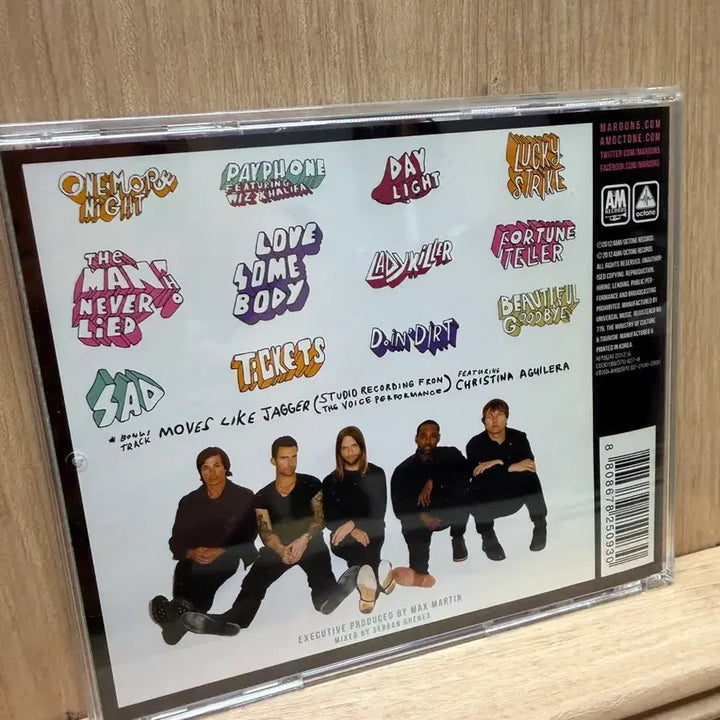 [BUNJANG] Maroon 5 Overexposed CD / 마룬파이브 (2012) - Overexposed / CD