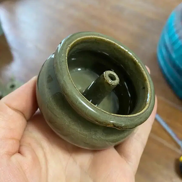 [BUNJANG] Authentic Qing Dynasty Longquan Kiln Incense Burner / 진품 창말민국시대 용천요 향로(운송시간13일)