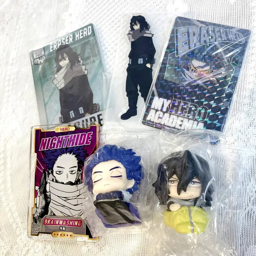[BUNJANG] My Hero Academia Shinso &amp; Aizawa Goods Set / 히로아카 신소 아이자와 세트