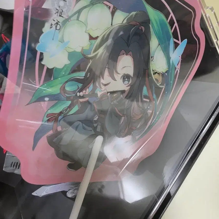[BUNJANG] The Grandmaster of Demonic Cultivation (Mo Dao Wei Shi) Wei Wuxian Acrylic Fan / 마도조사 위무선 부채 굿즈