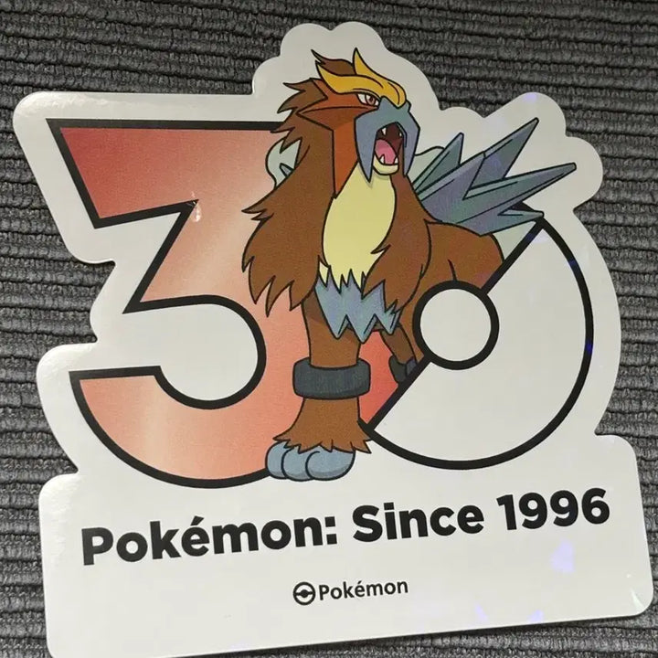 [BUNJANG] Pokemon 30th Anniversary Seongsu Pop-up Raikou &amp; Entei Sticker Set / 포켓몬 성수 팝업 30주년 스티커 라이코 앤테이 세트