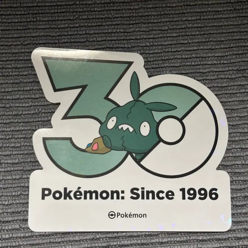 [BUNJANG] Pokemon 30th Anniversary Pop-Up Sticker Set / 포켓몬 성수 팝업 30주년 스티커 깨봉이, 더스트나 세트