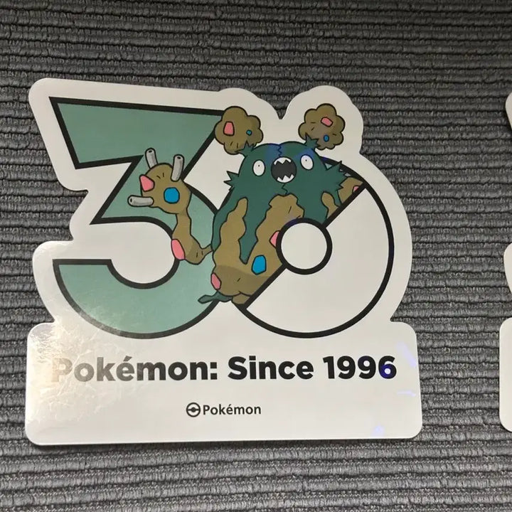 [BUNJANG] Pokemon 30th Anniversary Pop-Up Sticker Set / 포켓몬 성수 팝업 30주년 스티커 깨봉이, 더스트나 세트