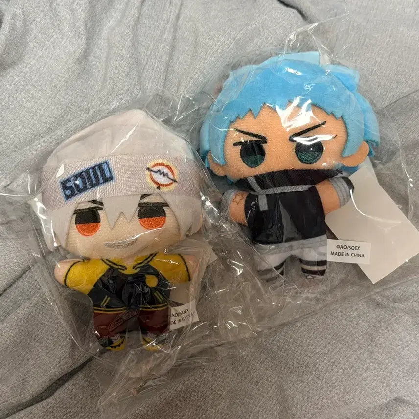 [BUNJANG] Soul Eater Black Star Original Art Exhibition Plush Bundle Set (Sealed) / [미개봉 새상품] 소울이터 블랙스타 소울 원화전 누이