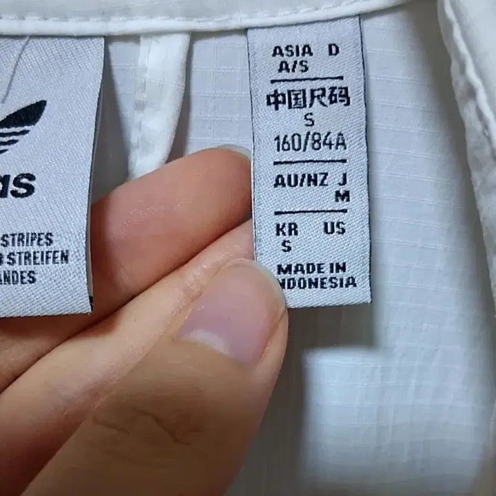 [BUNJANG] Adidas White Short Sleeve Shirt / 아디다스 화이트 반팔 셔츠