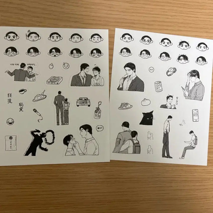 [BUNJANG] Karaoke Gaja Kyo Sato Sticker Set / 가라오케가자 쿄사토 가라가자 비공굿 스티커