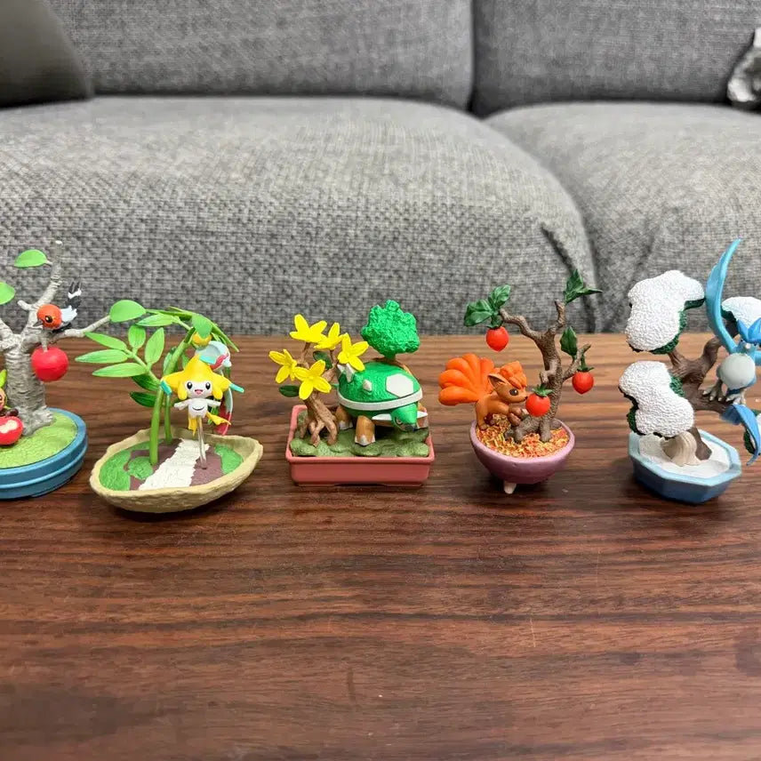 [SOLD OUT] 포켓몬스터 리멘트 분재(본사이) 5종 일괄