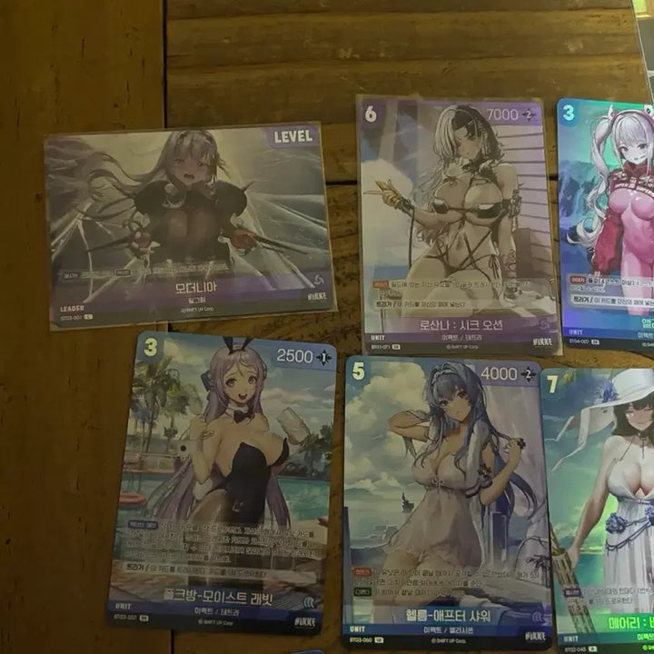 [BUNJANG] Nier Arena NIKKE UR Cards Bundle Set / 니벨아레나 니케 ur 모음 일괄 카드모음(모더니아 로산나 등등)