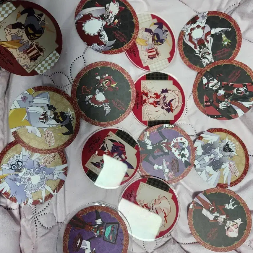 [BUNJANG] Hazbin Hotel Coaster Bundle Set / 해즈빈호텔 코스터 일괄