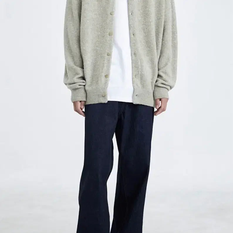 [BUNJANG] Brown Yak Carra Cardigan / 브라운야드 카라 가디건