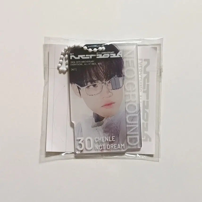 [BUNJANG] NCT 10th Anniversary Neo City 10th Anniversary Neo Ground Lenticular Gacha Keychain Chenle / 엔시티 10주년 팝업 네오그라운드 렌티큘러 키링 가챠 천러