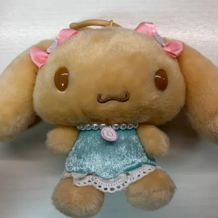 [BUNJANG] Sanrio Cinnamoroll Cafe Mocha Doll Keychain / 산리오 시나모롤 카페 모카 인형 키링