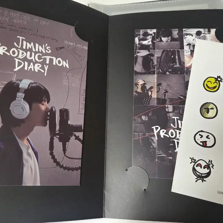 [SOLD OUT] 풀세트) BTS 지민 프로덕션 다이어리(지민 다큐 위버스특전)