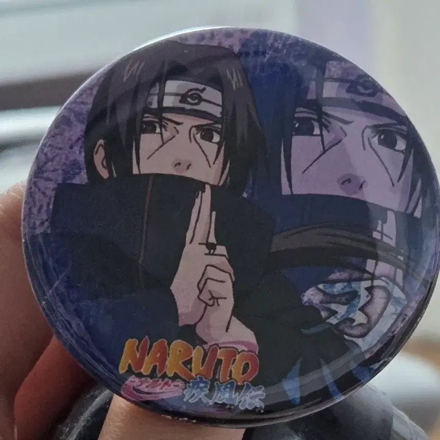 [BUNJANG] Naruto Bunkyo-do Animatega3 Uchiha Itachi Can Badge / 나루토 분쿄도(문교당) 애니메가3 우치하 이타치 캔뱃지