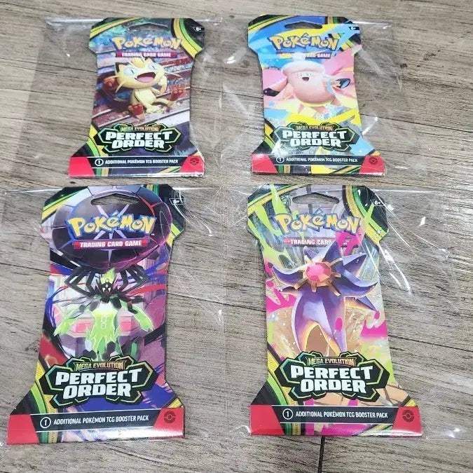 [BUNJANG] Pokemon TCG Mega Evolution Perfect Order Booster Pack (North America) / 북미 포켓몬카드 한개 랜덤