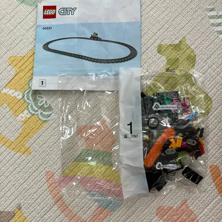 [BUNJANG] LEGO City 60337 Train Track Parts Set 1 / 레고 시티 60337 기차 트랙 부품 1번