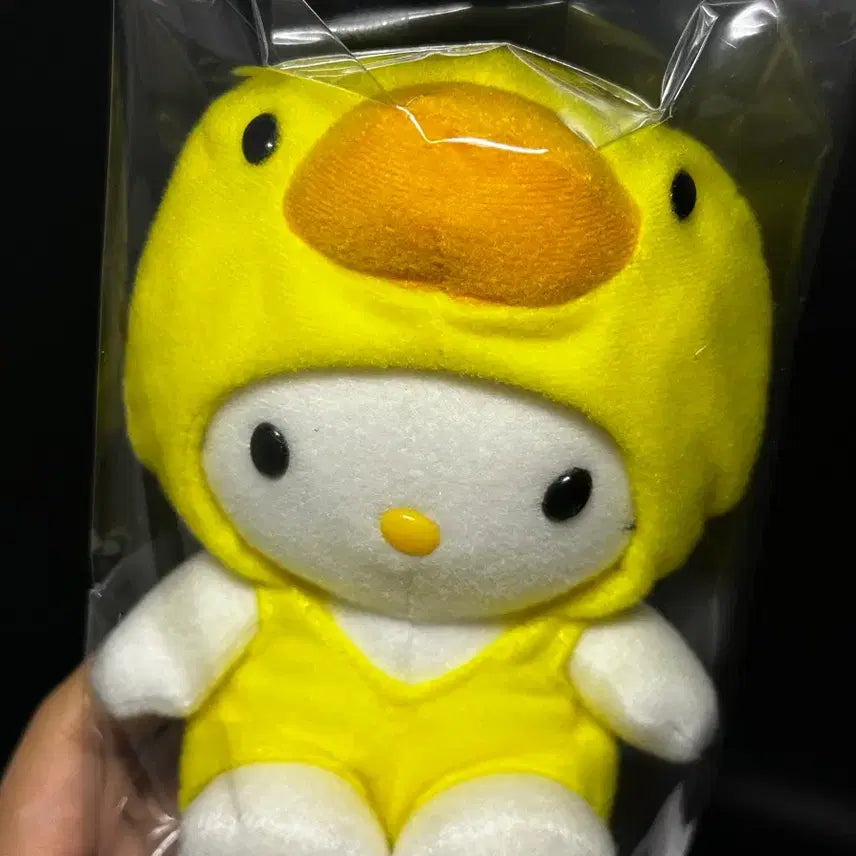 [BUNJANG] Vintage Sanrio Hello Kitty Duck Costume Neko Neko Series "Ori Kitty" Plush / 고전키티 동물코스튬 나리키리 시리즈 오리키티 양도