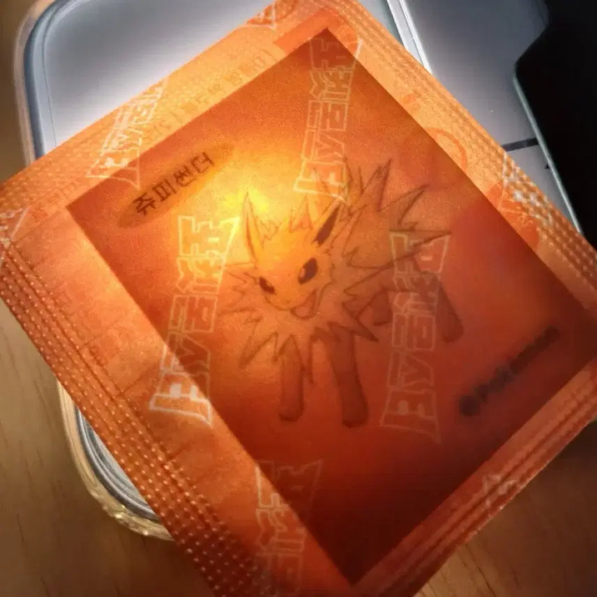 [BUNJANG] Pokemon Thunderbolt Stickers / 포켓몬스터 쥬피썬더 띠부띠부씰