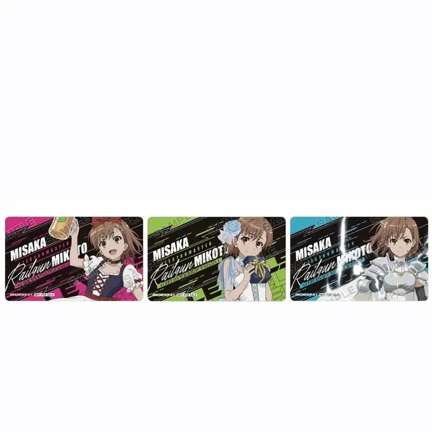 [BUNJANG] A Certain Scientific Railgun Misaka Mikoto Birthday Limited Edition Special Card / 어떤 과학의 초전자포 미사카 미코토 생일  카드 일본특전