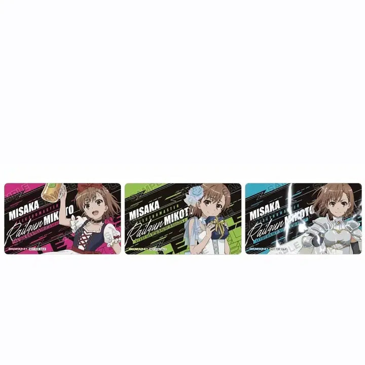 [BUNJANG] A Certain Scientific Railgun Misaka Mikoto Birthday Limited Edition Special Card / 어떤 과학의 초전자포 미사카 미코토 생일  카드 일본특전