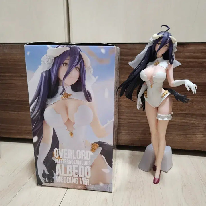 [BUNJANG] Overlord Albedo Wedding Ver. Figure / 오버로드 알베도 웨딩 피규어