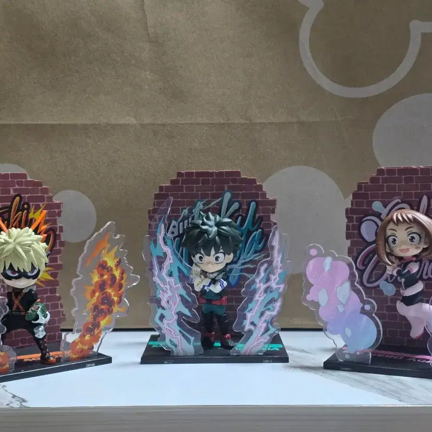 [BUNJANG] My Hero Academia Rement Wall Art Collection Figure Full Set / 최저가))나히아 리멘트 월아트 컬렉션 피규어 풀셋