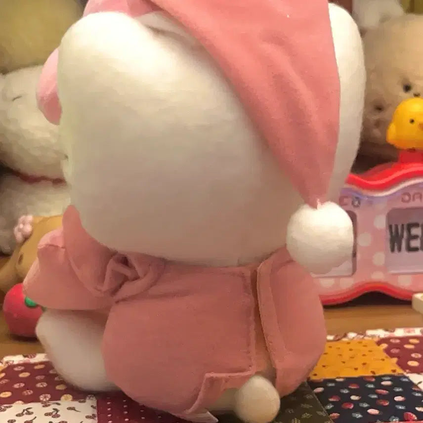 [BUNJANG] Classic Sleeping Kitty Pajamas Oyasumi Doll / 고전 잠자는 키티 파자마 오야스미 인형
